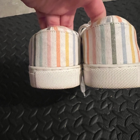 Colorful Rainbow J. Crew Tennis Sneaker 9 - Picture 4 of 4